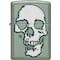 Zippo 2022N Zippo Price Fighter Skull Design Sage ZIP-48489 - alternate 1